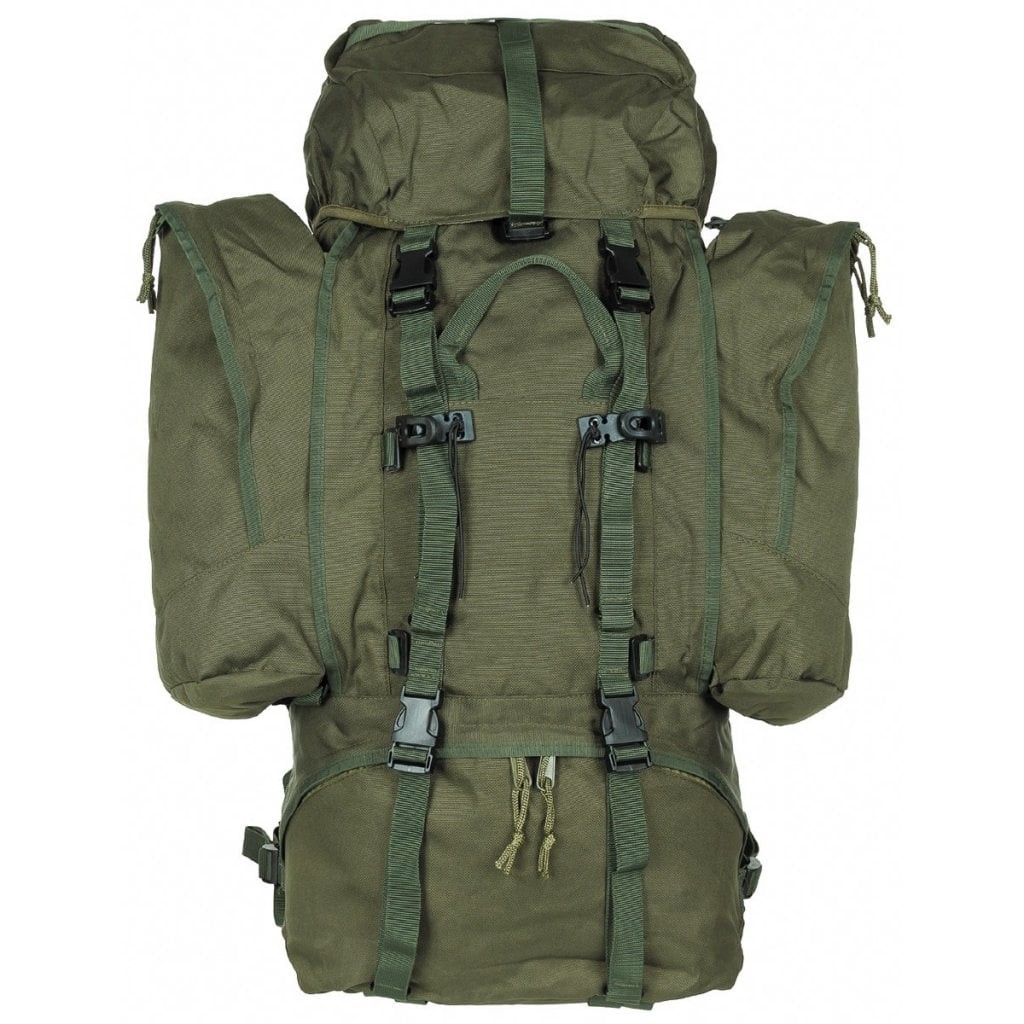 Alpin vandringsryggsäck - 110 liter (OD green)
