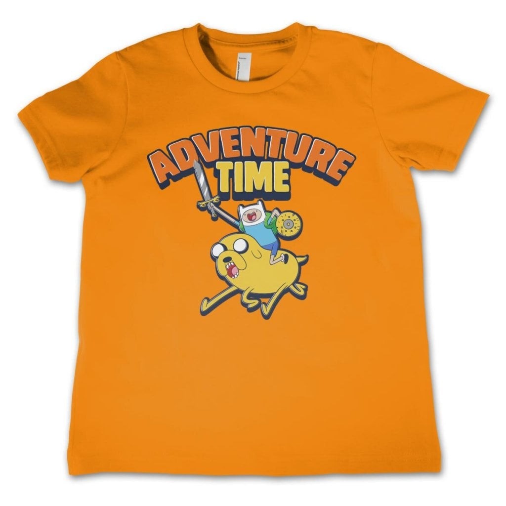 Adventure Time Kids T-Shirt (3-4 år Orange)