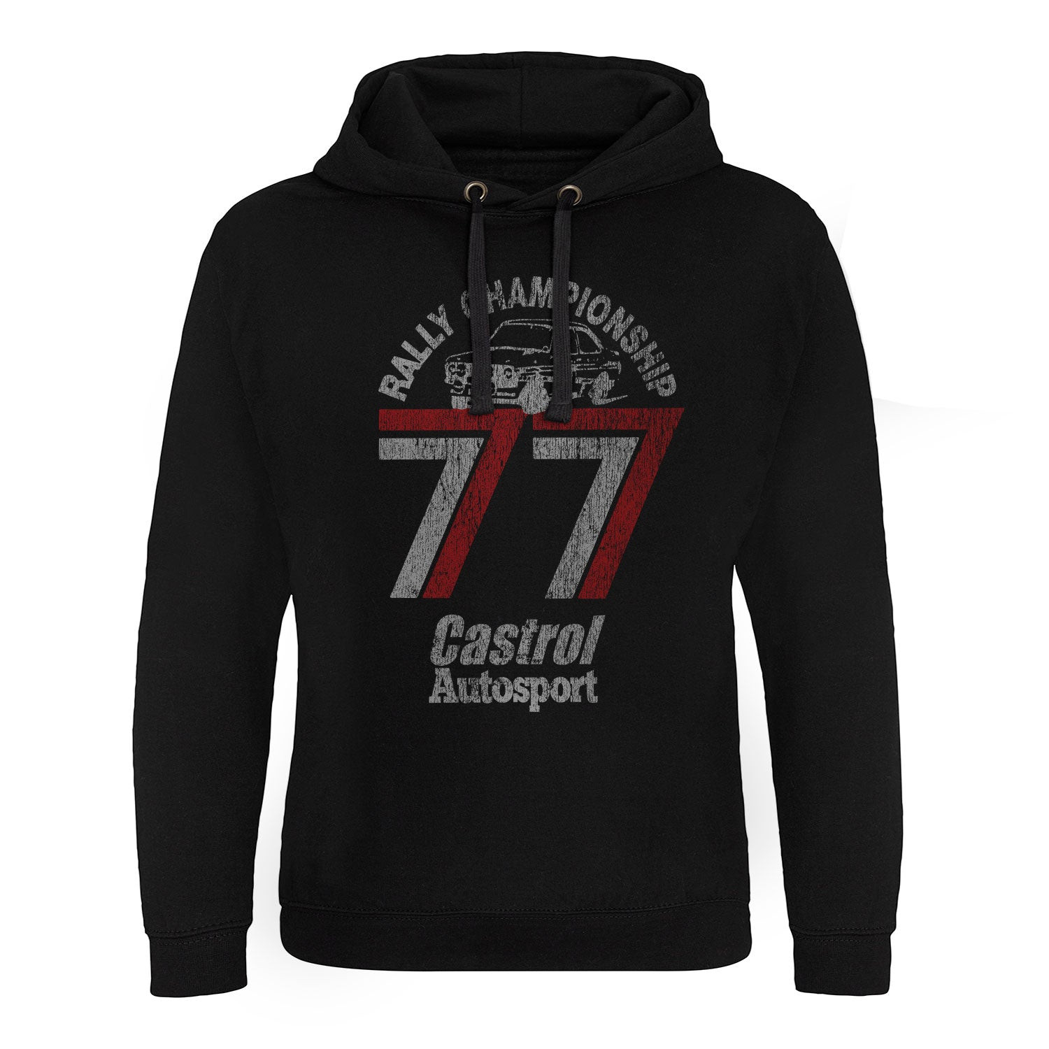 Castrol 77 Epic Huvtröja i svart (L svart)