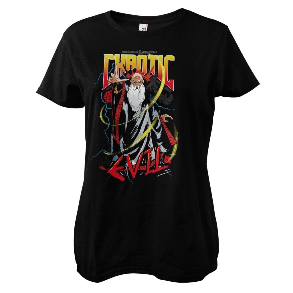Chaotic Evil Girly Tee (Black L)
