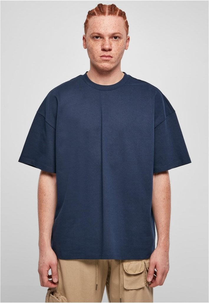 Extra tjock oversized T-shirt herr (3XL darkblue)