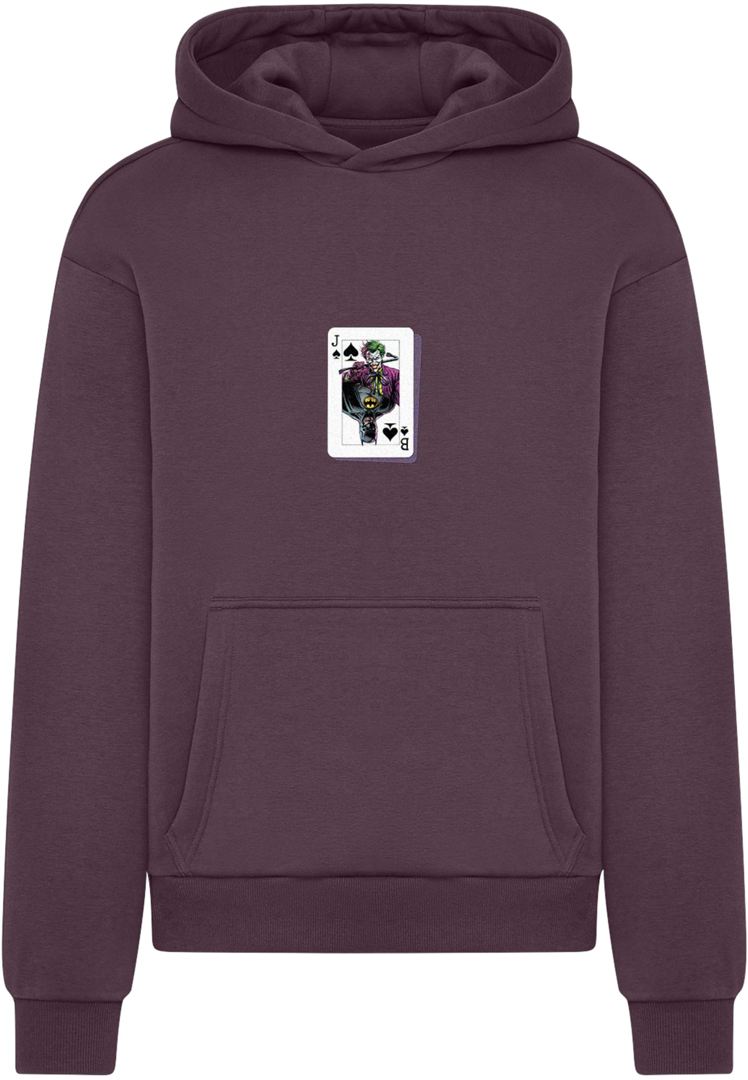 Batman Huvtröja för herr The Joker – plumpurple (3XL plumpurple)