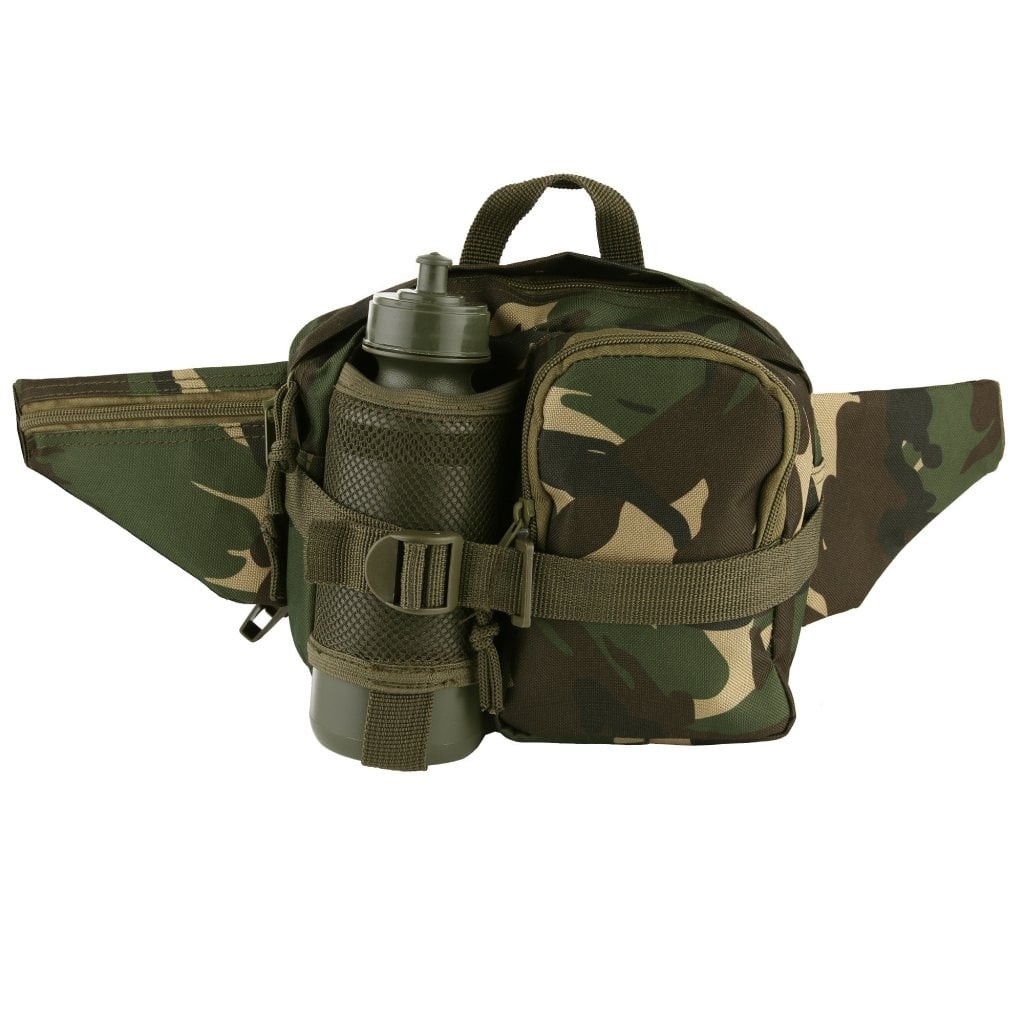 Midjeväska med vattenflaska (NL Camo)