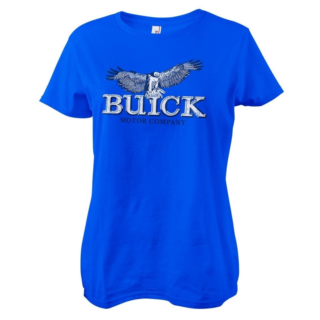 Buick Hawk Logo Girly Tee (Blue L)