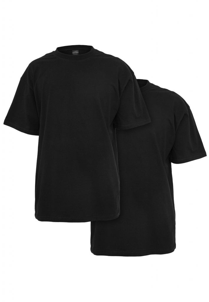 2-pack Tall Tee (5XL black+black)