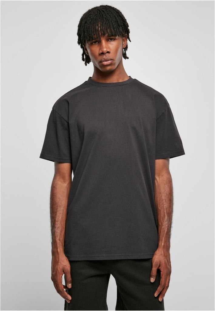Tung oversized T-shirt herr (3XL black)