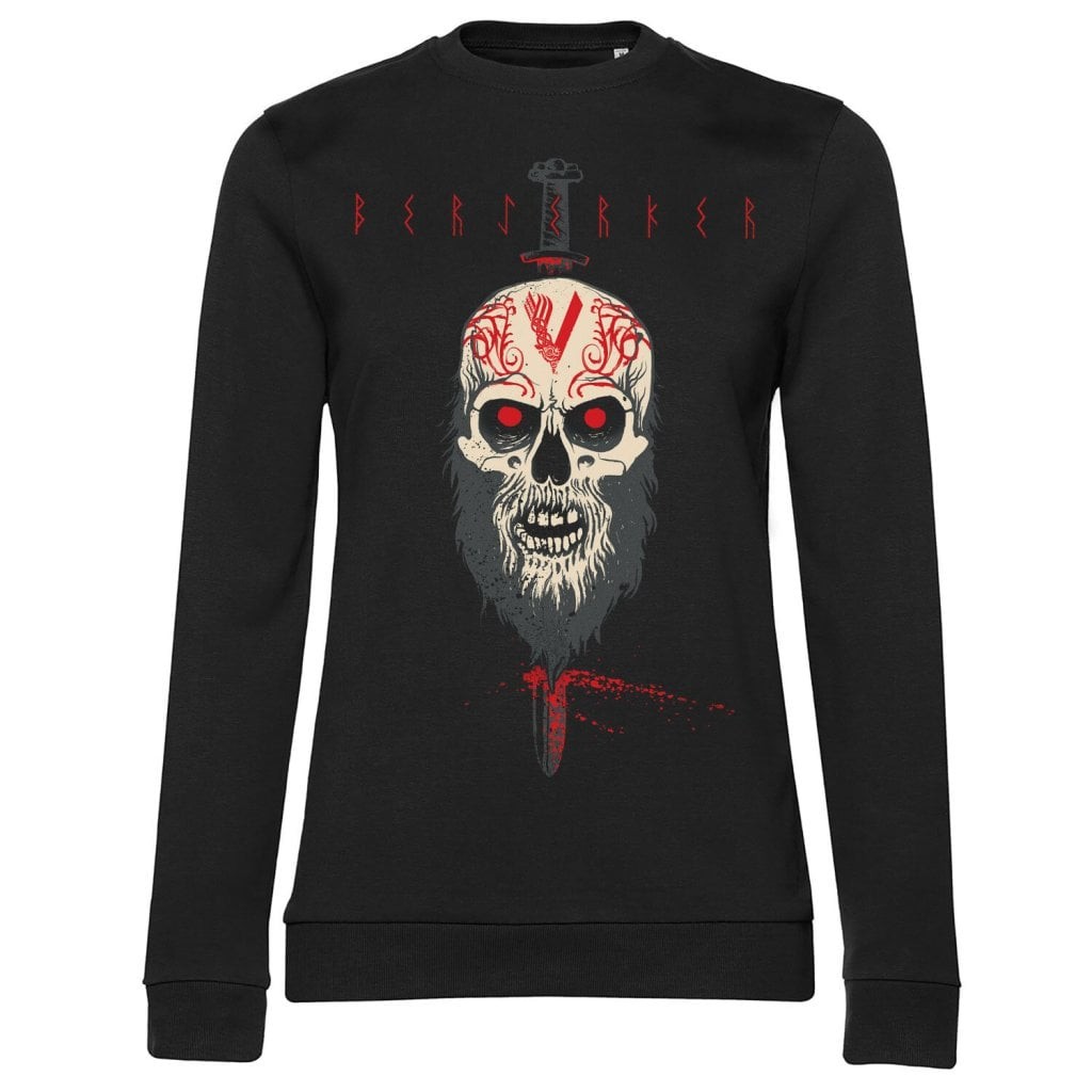Vikings - Berserker Girly Sweatshirt (Black L)