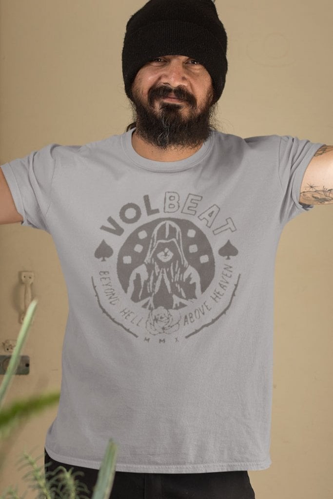 Volbeat Beyond Hell T-Shirt (S StormGrey)