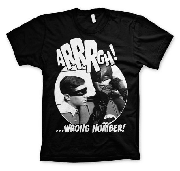 Arrrgh - Wrong Number T-Shirt (Black M)