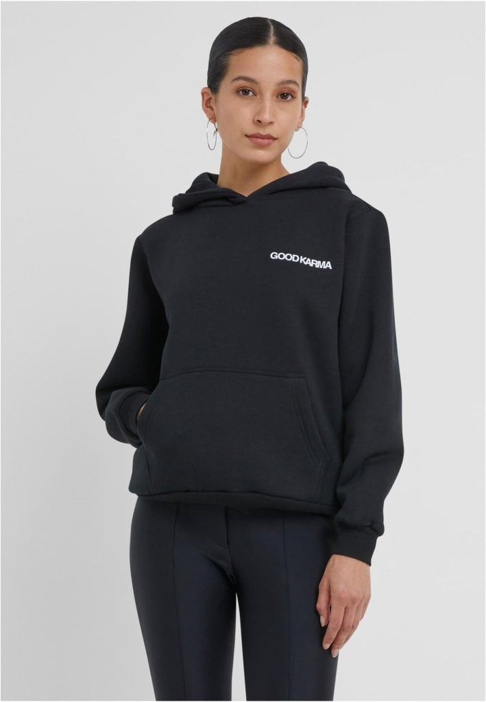 Back Around Ladies Fluffy Hoody (3XL whitesand)