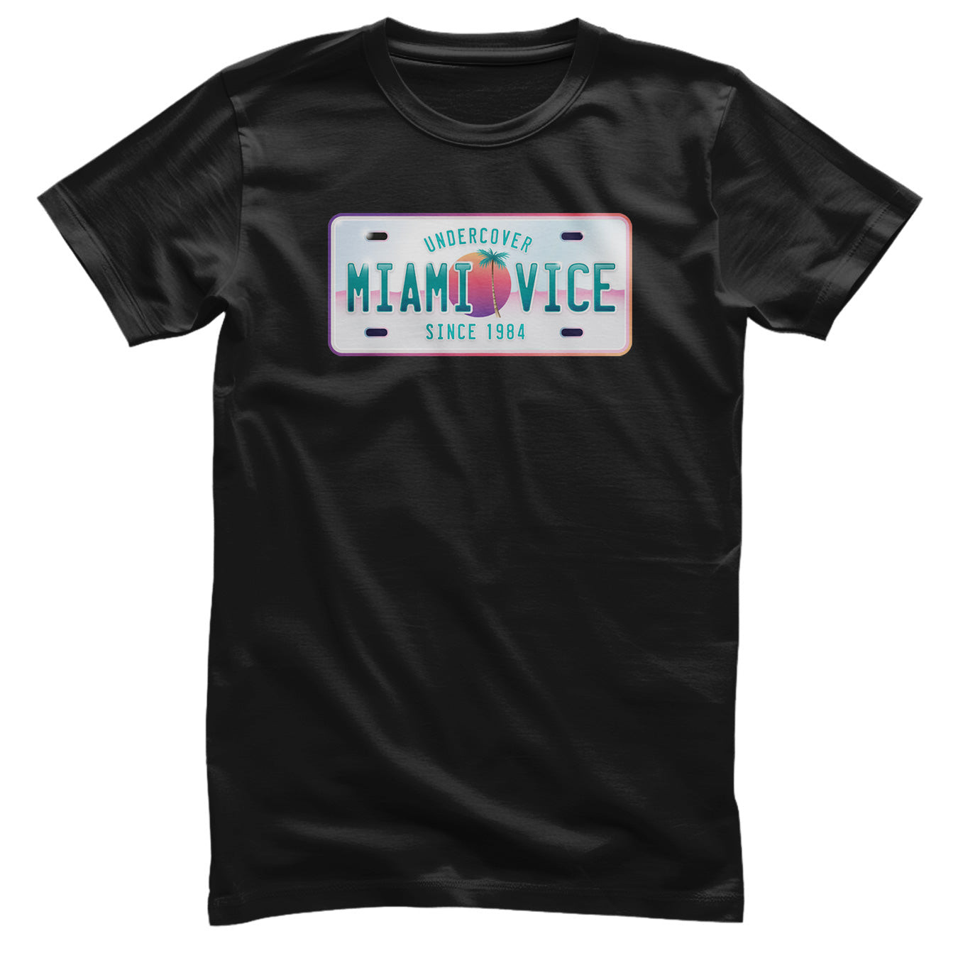 Miami Vice - Undercover Since 1984 T-Shirt (S Black)