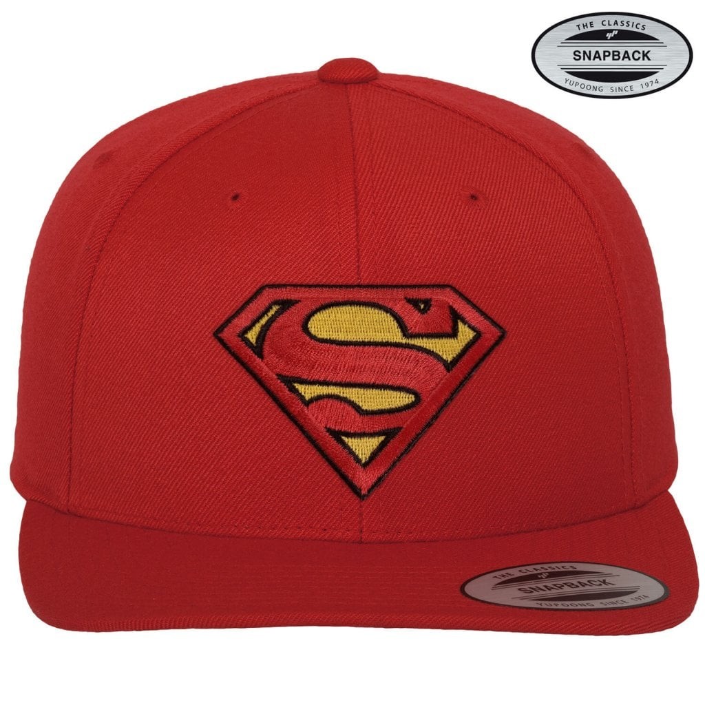 Superman Premium Snapback Cap (Red)