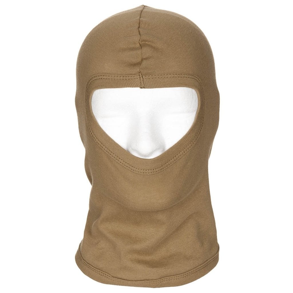 Balaklava i tyg (coyote)