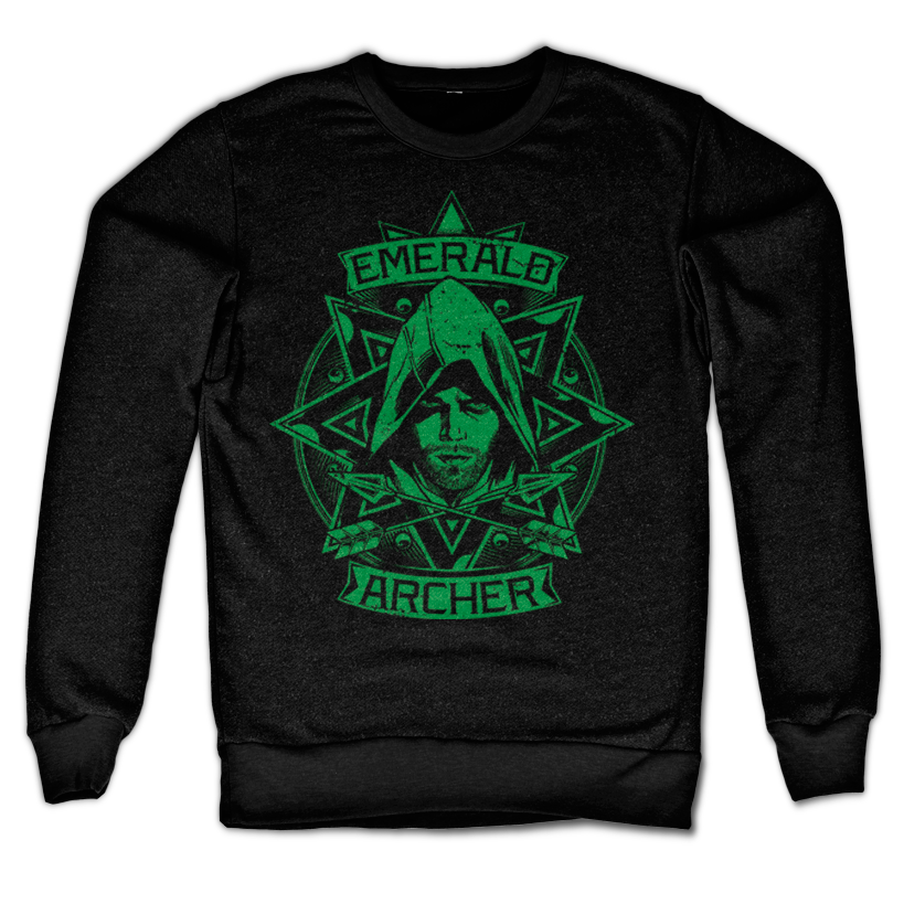 Arrow - Emerald Archer Sweatshirt (Black M)