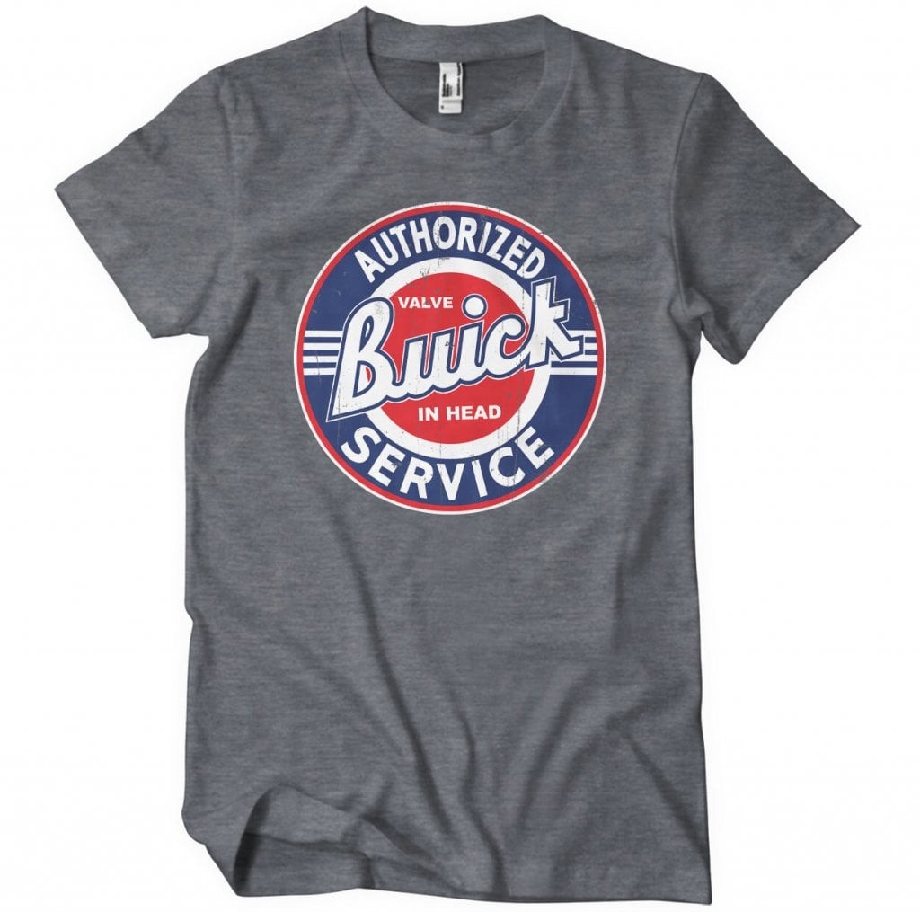 Buick Service Logo T-Shirt (DarkHeather L)
