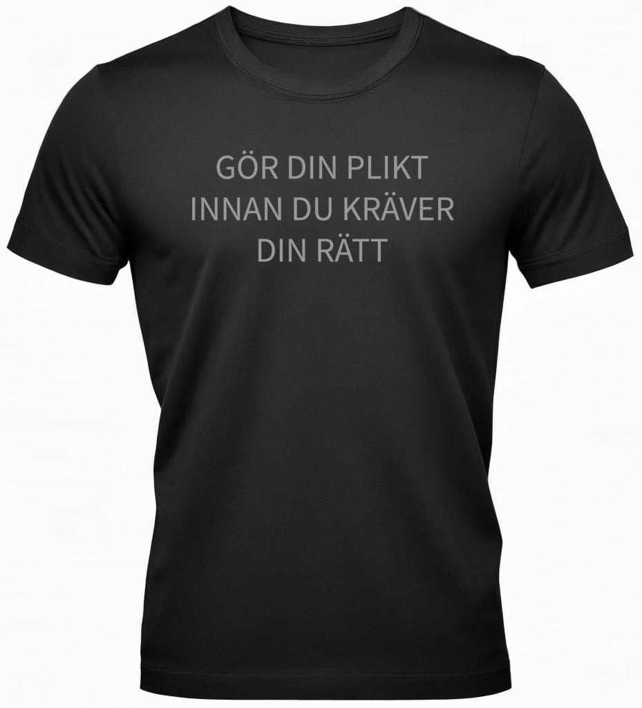 Gör din plikt T-shirt (3XL)