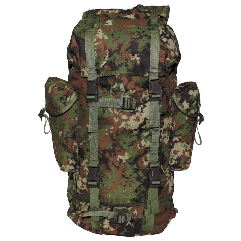 BW combat ryggsäck 65 liter kamouflage (Vegetato)