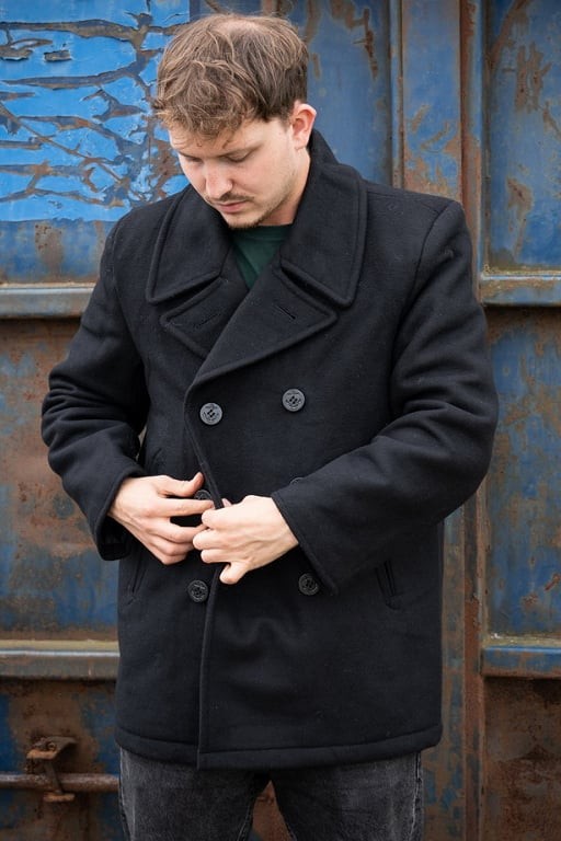 Skepparkavaj herr (Black S)