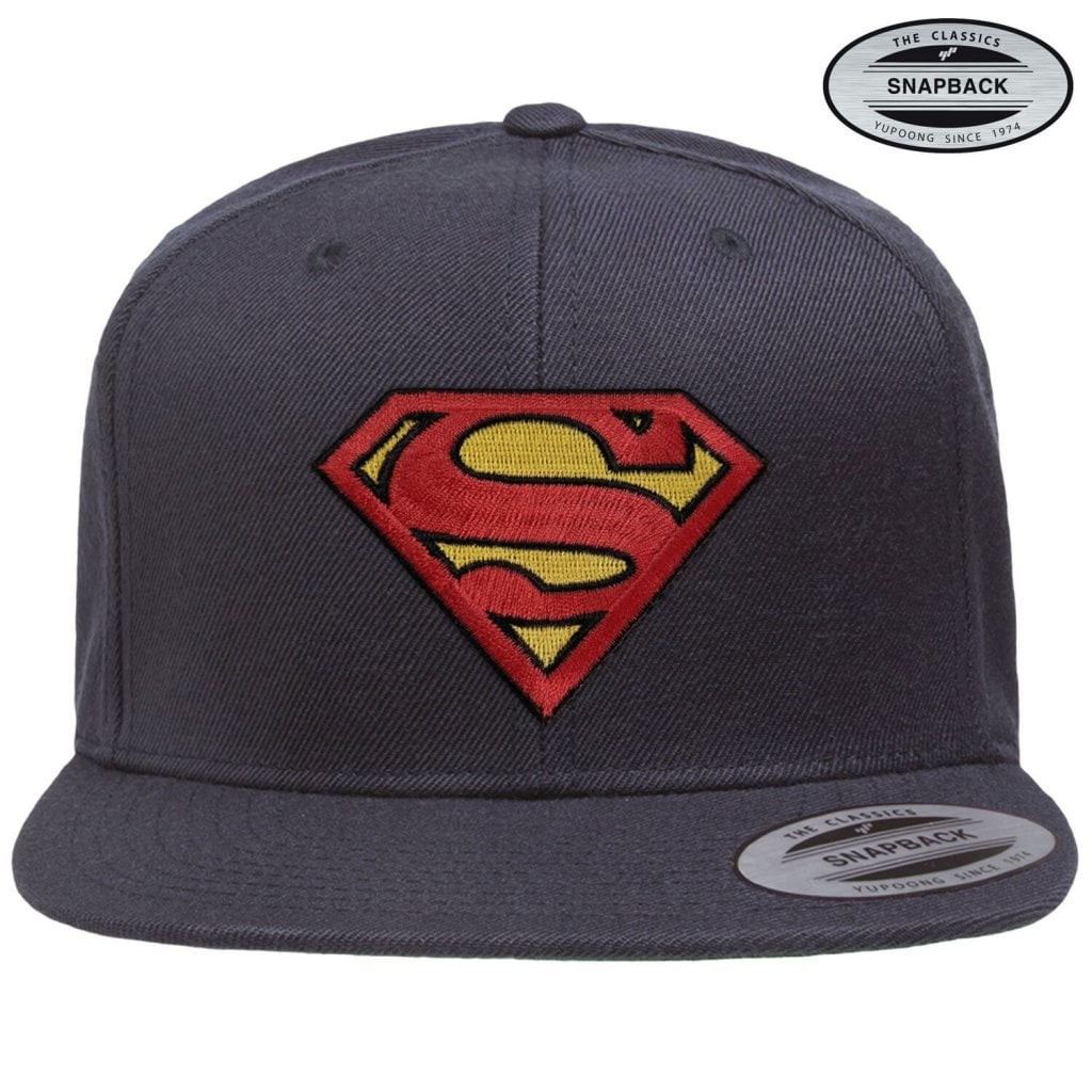 Superman Premium Snapback Cap (Navy)