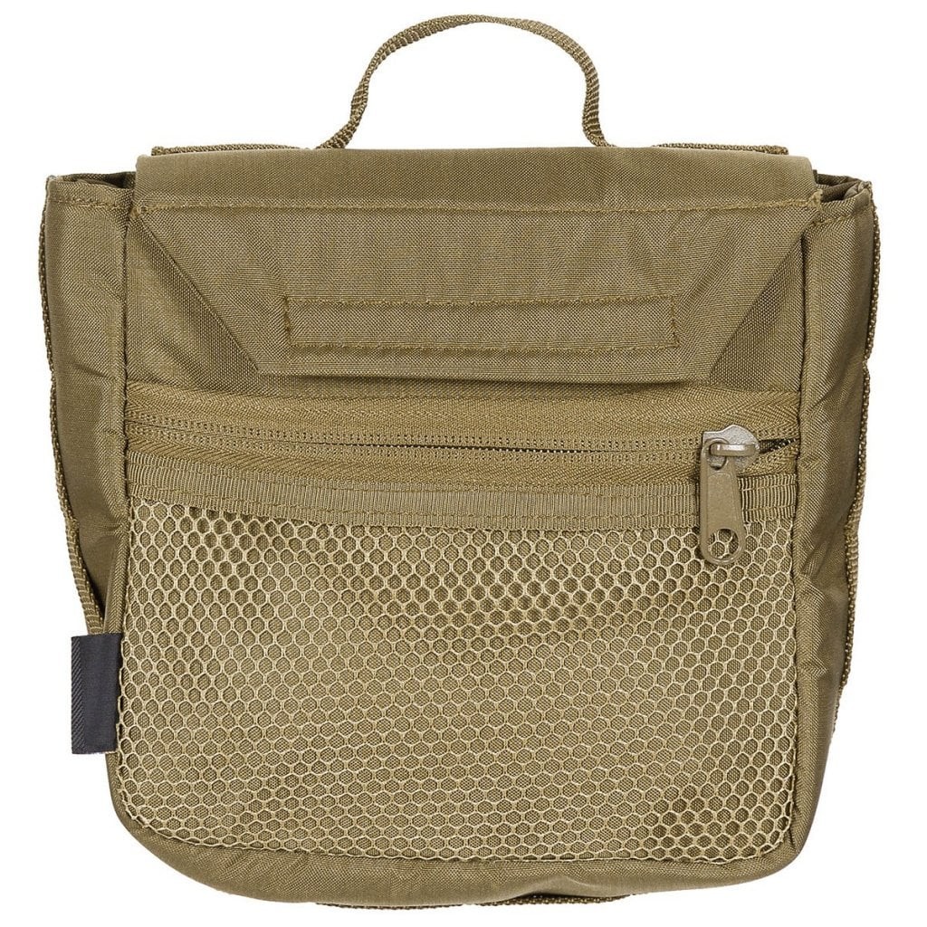 Utility pouch med kardborrefästning - Mission II (coyote)