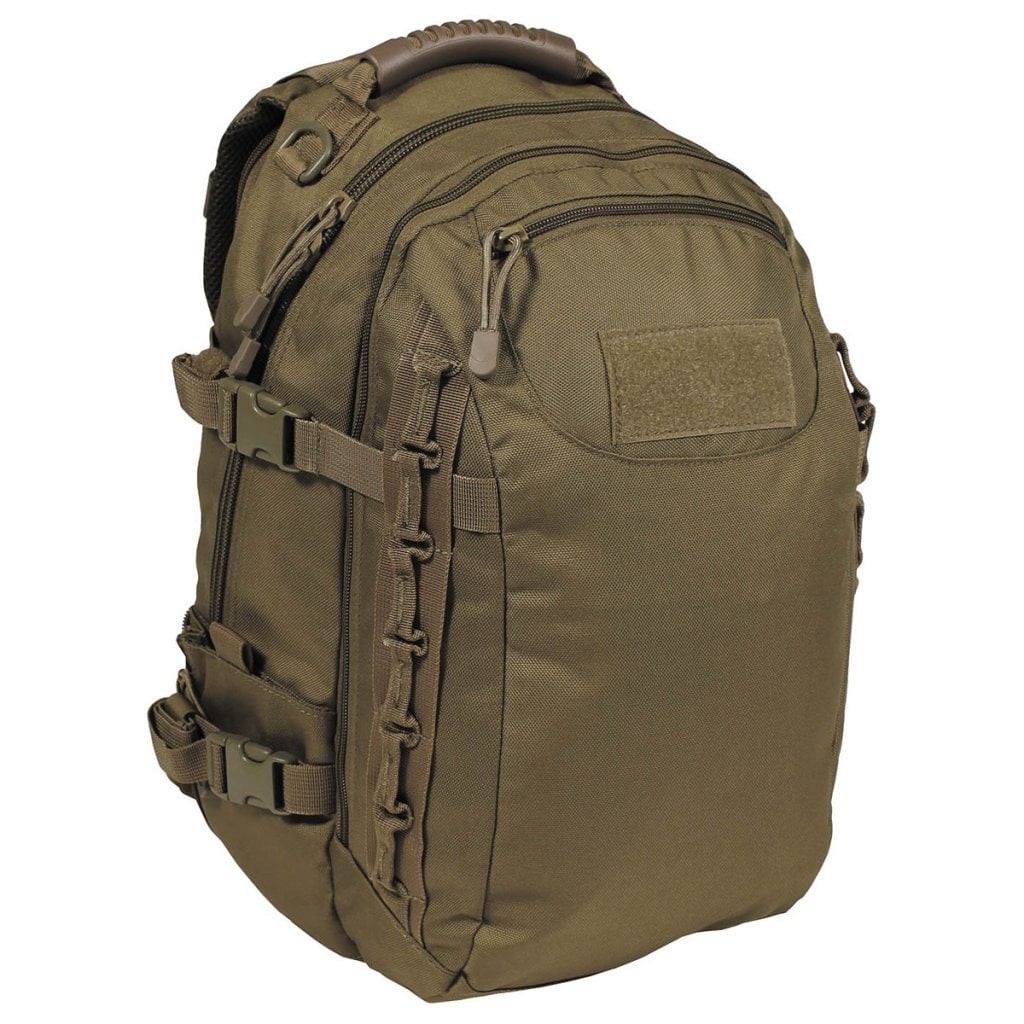 "Aktion" ryggsäck med vätskefack (Coyote tan)
