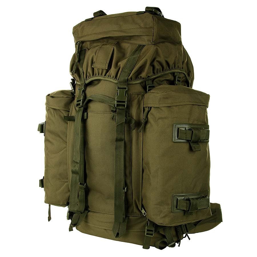Vandringsryggsäck commando 70 + 16 liter (Green)