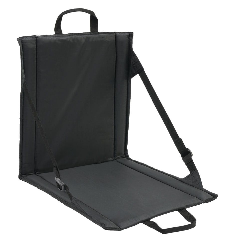 Sittunderlag med ryggstöd (black)