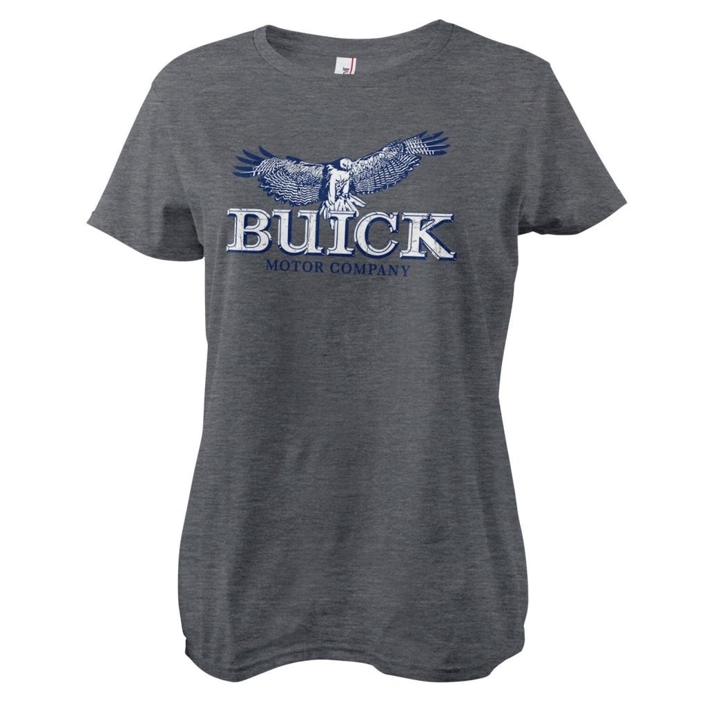 Buick Hawk Logo Girly Tee (DarkHeather L)
