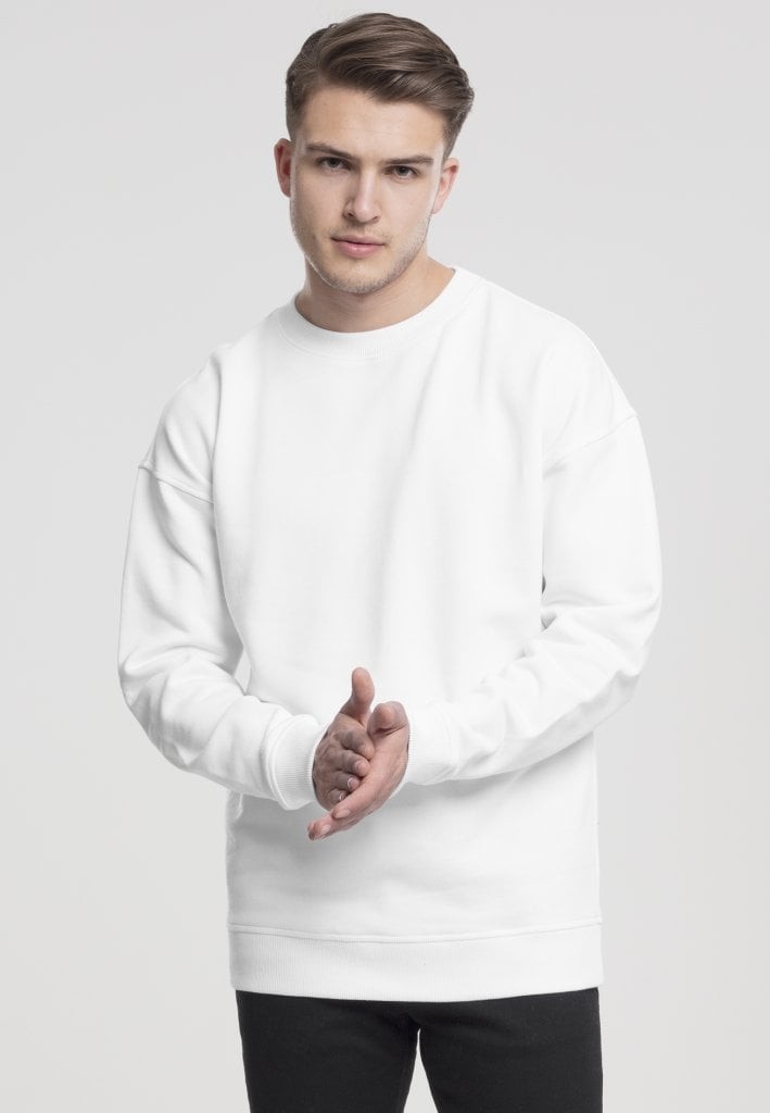 Sweatshirt crew (XL white)