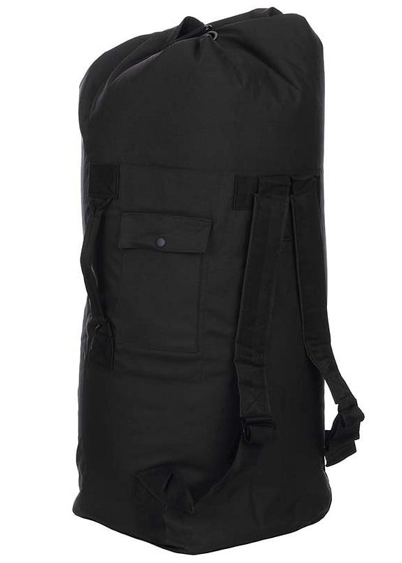 Taktisk Duffelväska 110L – Ryggsäck (Black)