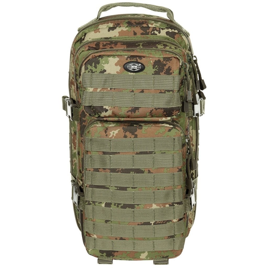 US assault ryggsäck 30 liter camo (vegetato)