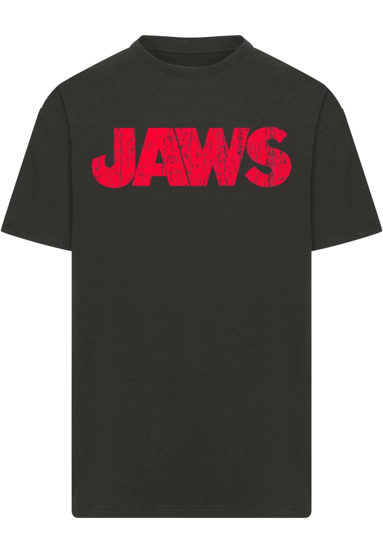 Jaws Distressed Logo T-shirt – svart (XL svart)