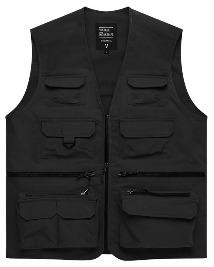 Legend fiskeväst (black L)