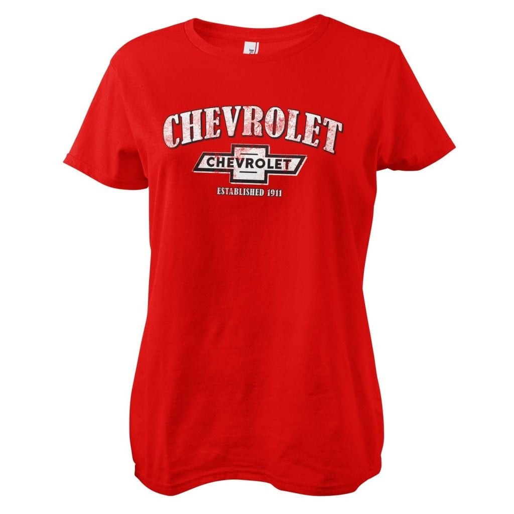 Chevrolet - Established 1911 Girly Tee (DarkHeather L)