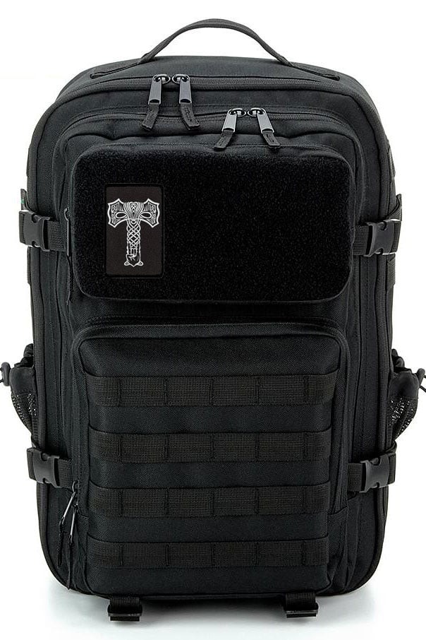 Tactical MOLLE ryggsäck - Rocking Mjölnir tygpatch