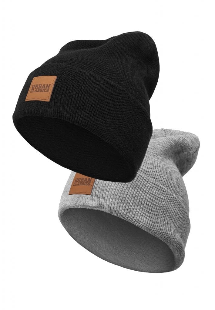 Two-pack of children's hats with size ranges
