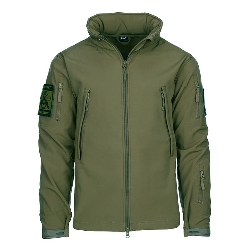Tactical softshell jacket for men