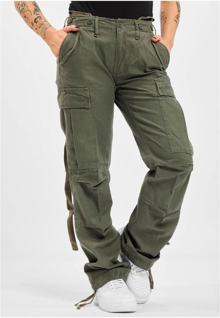 Women's M-65 cargo trousers in numerical waist sizes