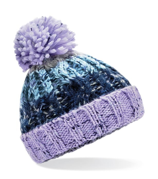 Knitted baby hat in several colours
