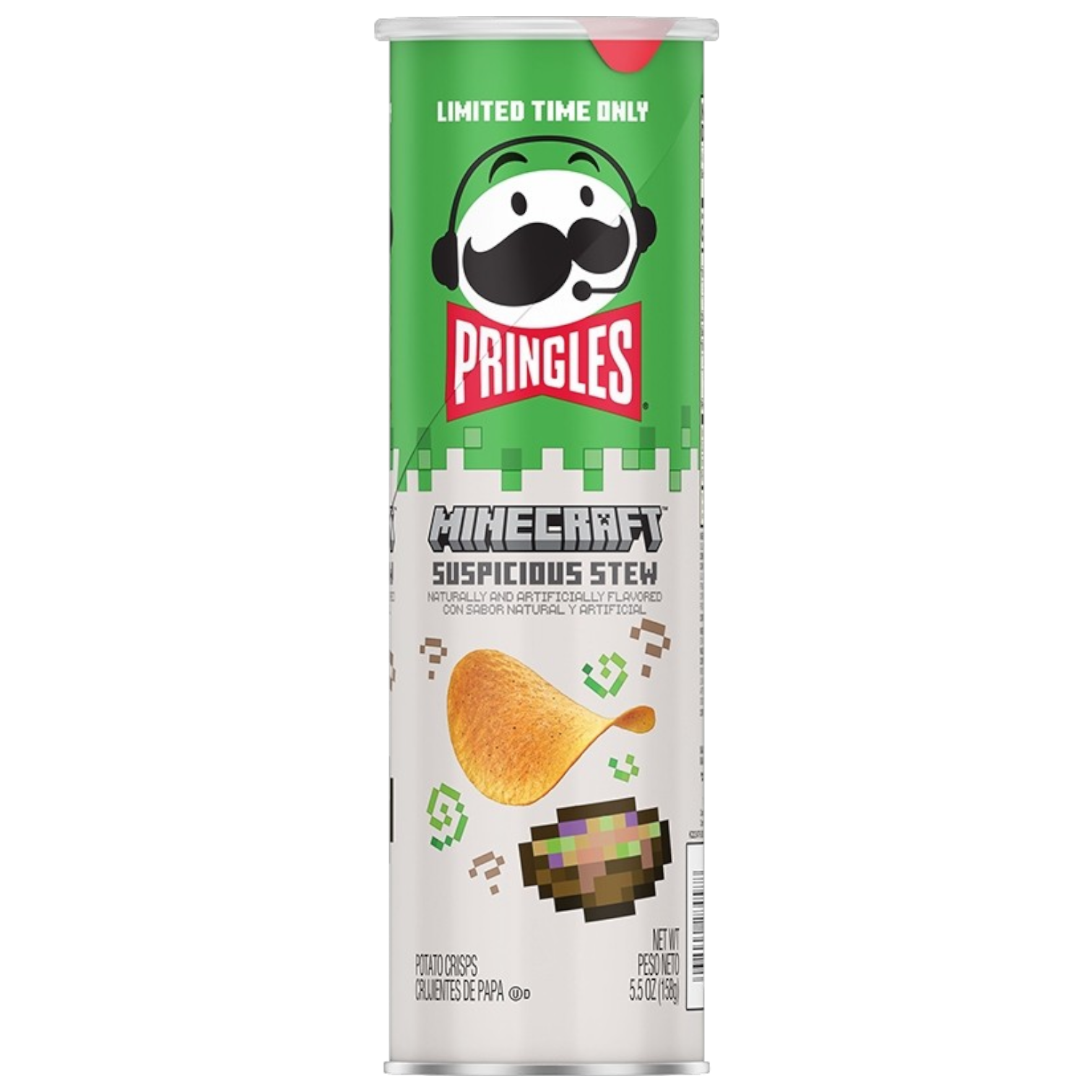 Pringles Minecraft Suspicious Stew 156g Bf 05 13 2024