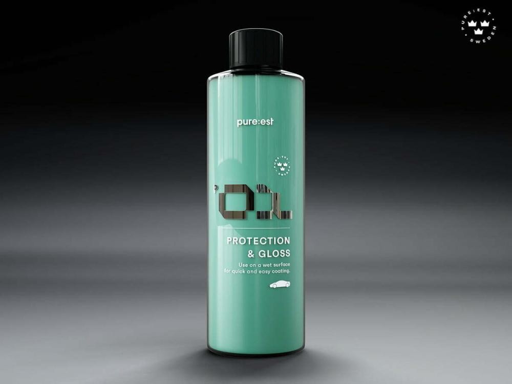 Pure:est P1 500ml Lackskydd Quick Coat