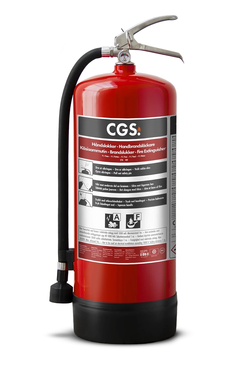CGS WME9CR-A Vattensläckare 9L