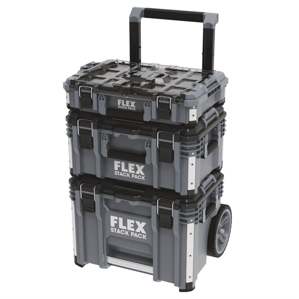 FLEX Stack Pack Förvaringsvagn 3-delar