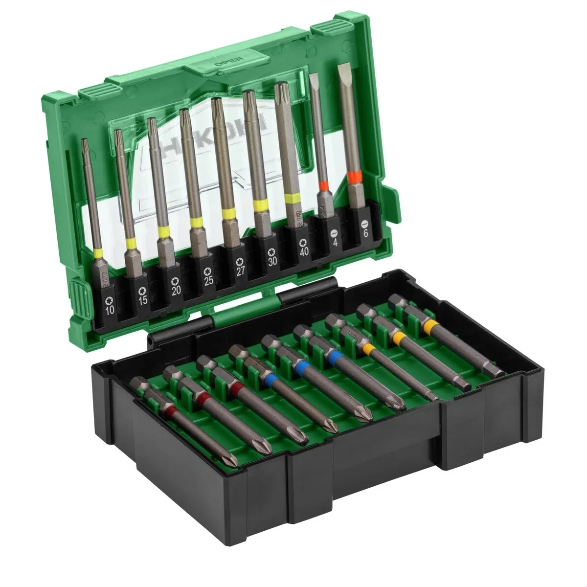 HiKOKI Bitssats 75mm 18 delar (BOX II)