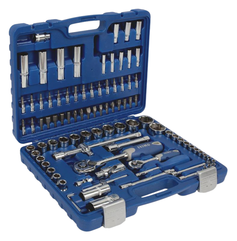 IRIMO Hylsnyckelsats 1/2" & 1/4" 94 delar