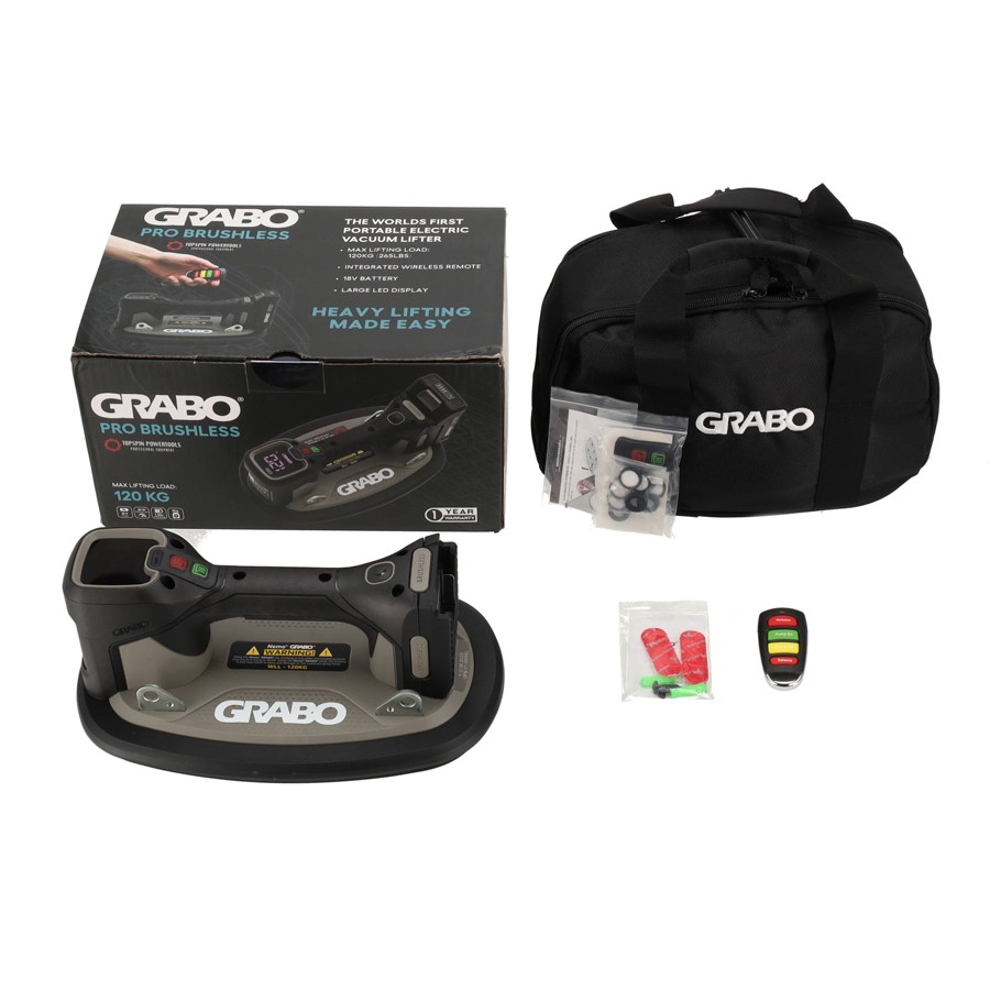 GRABO Vakuumlyft Pro Brushless 18V