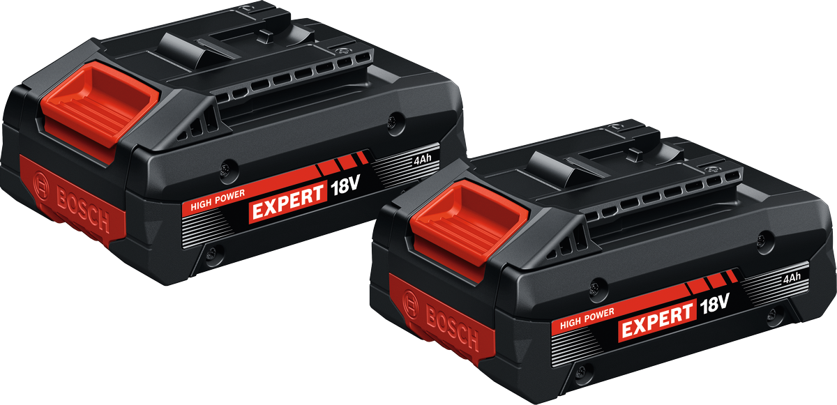 Bosch EXPERT EXBA18V-40 Batteripaket 2x18V (4,0Ah)
