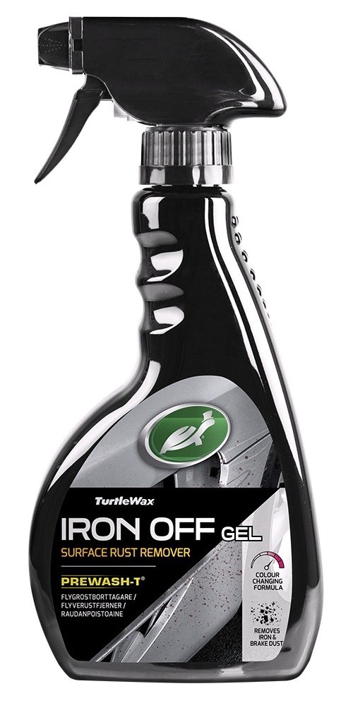 Flygrostborttagare Turtle Wax Prewash-T Iron Off Gel 500 ml