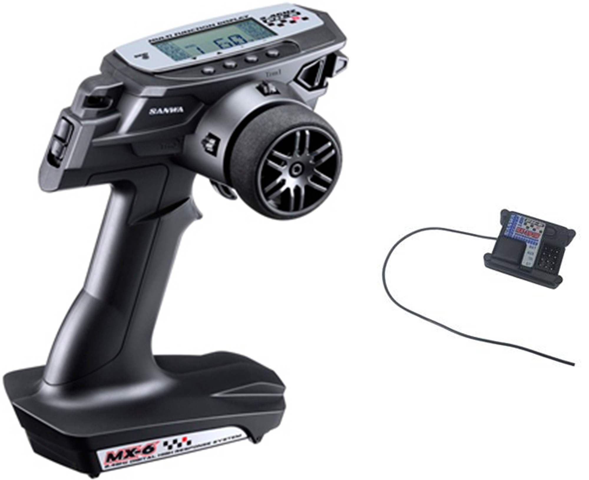 Sanwa sändare – Sanwa MX-6 Radio + RX-391W Waterproof Receiver