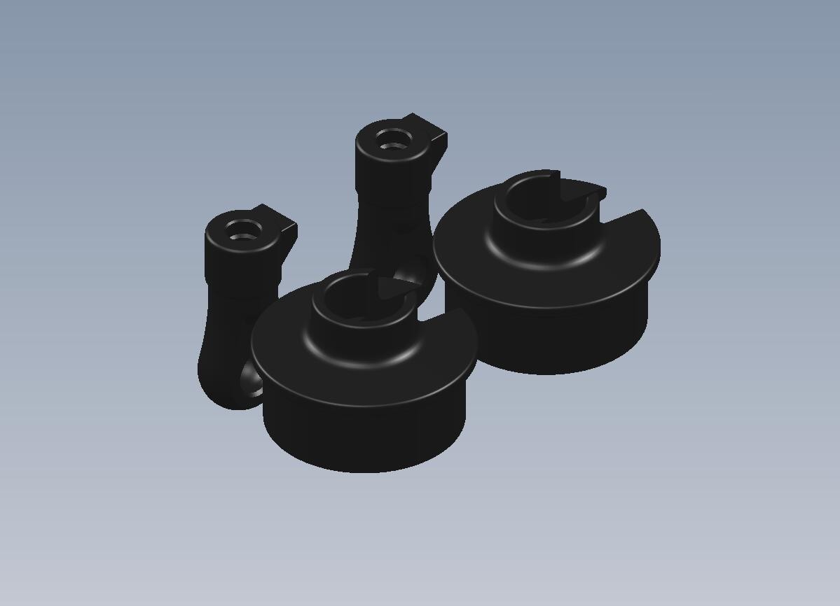 Stötdämpare. tillbehör Intech ERSC-10 – Shock Parts Composite (2 st). Intech BR-6/BR-6E